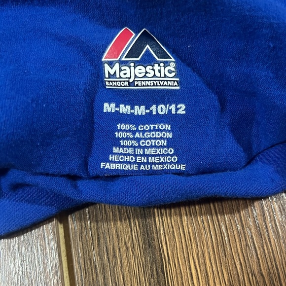 Kids Majestic Chicago Cubs World Series Tee - Picture 3 of 3